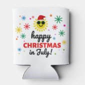 Prettig kerstfeest in juli blikjeskoeler (Achterkant)