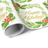 'Prettig Kerstfeest' Inpakpapier (Rol Hoek)