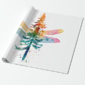 Prettig kerstfeest insectenliefhebber Kerstmis Lib Cadeaupapier (Uitgerold)
