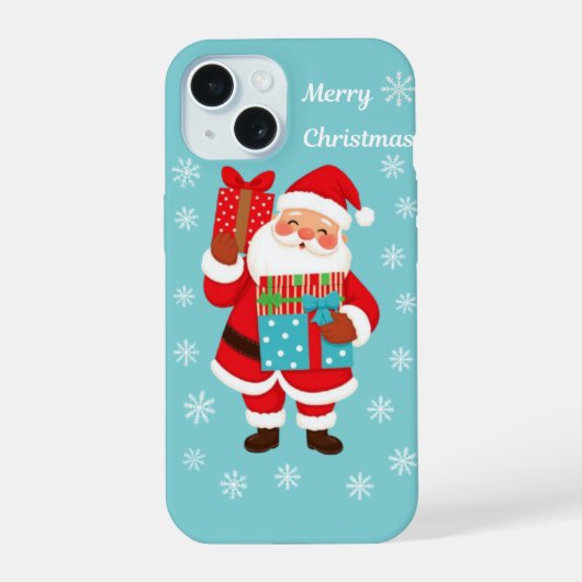 Prettig kerstfeest  iPhone 15 case (Achterkant)