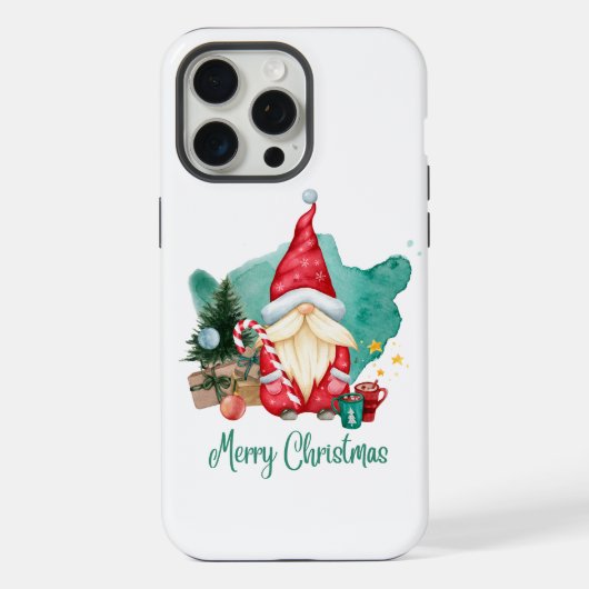 prettig kerstfeest iPhone hoesje (Achterkant)