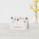 Prettig Kerstfeest (Italiaanse kerstkaart) Italiaa Kaart (Gele Bloem)