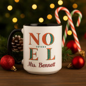 Prettig Kerstfeest Je Bent De Beste Leraar Mok