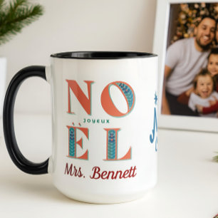 Prettig Kerstfeest Je Bent De Beste Leraar Mok