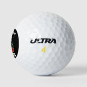 Prettig kerstfeest jongens Sinterklaas Golfballen (Logo)