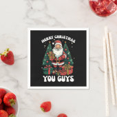 Prettig kerstfeest jongens Sinterklaas Servet (Insitu)