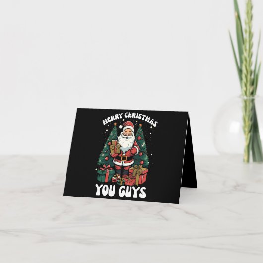 Prettig kerstfeest jullie Sinterklaas Feestdagen Kaart (Voorkant)