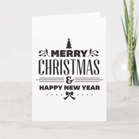 Prettig kerstfeest kaart (Voorkant)