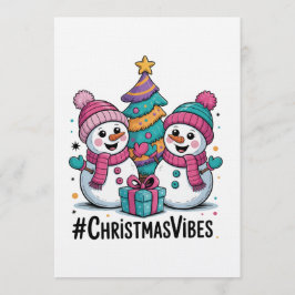 Prettig kerstfeest kaart