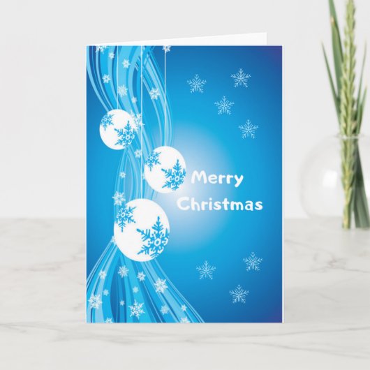 Prettig kerstfeest kaart (Voorkant)