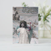 Prettig Kerstfeest  Kaart (Staand voorkant)