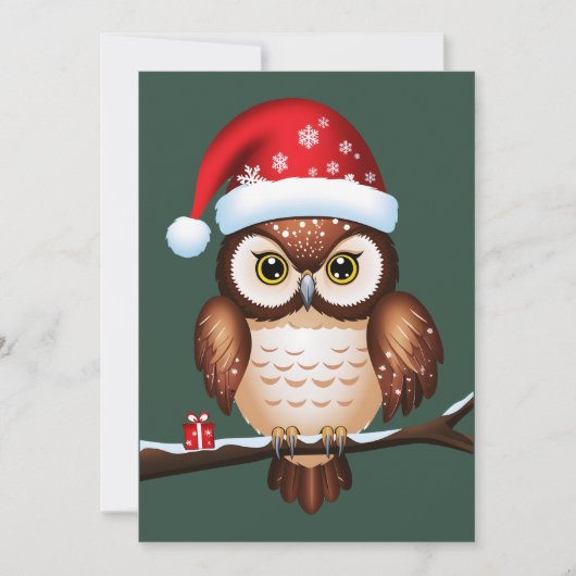 Prettig kerstfeest kaart (Voorkant)