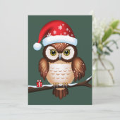 Prettig kerstfeest kaart (Staand voorkant)