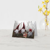 Prettig kerstfeest. kaart (Gele Bloem)