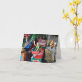 Prettig kerstfeest. kaart (Gele Bloem)