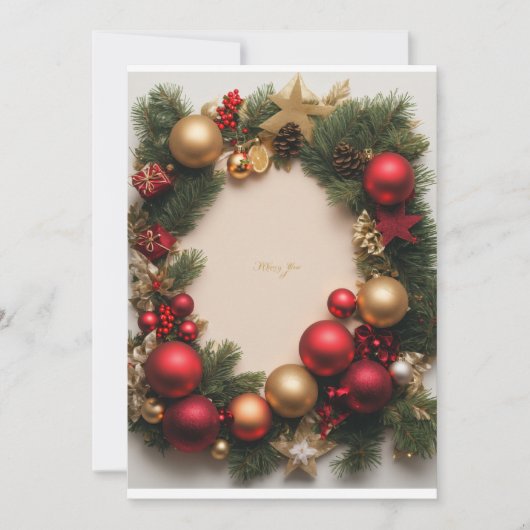 PRETTIG KERSTFEEST KAART (Voorkant)