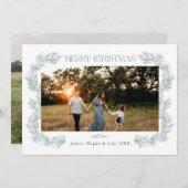 Prettig kerstfeest  kaart (Voorkant / Achterkant)