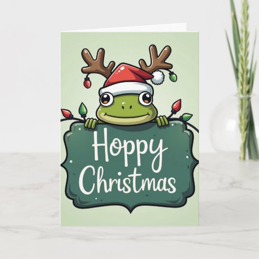 Prettig Kerstfeest Kaart (Voorkant)