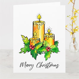 Prettig kerstfeest kaart