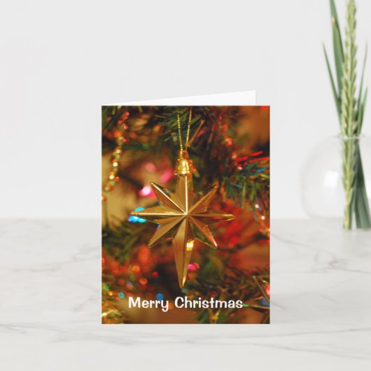 Prettig kerstfeest kaart (Voorkant)