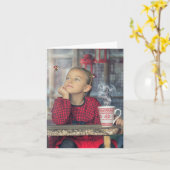 Prettig kerstfeest. kaart (Gele Bloem)