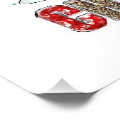 Prettig kerstfeest Kabouter familie Grappige kerst Perfect Poster (Hoek)