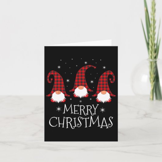 Prettig kerstfeest Kabouter Grappige Kerstmis Kabo Kaart (Voorkant)