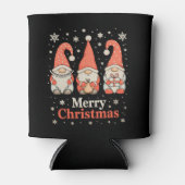 Prettig kerstfeest Kabouter Xmas Kerstseizoen Blikjeskoeler (Voorkant)