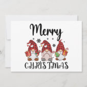 Prettig kerstfeest Kaboutermannetjes Kerst Kaboute Kaart (Voorkant)