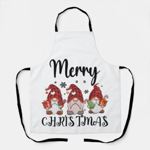 Prettig kerstfeest Kaboutermannetjes Kerst Kaboute Schort