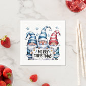 Prettig kerstfeest Kabouters Servet (Insitu)