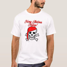 Prettig kerstfeest, Kapitein! Piraten-Sinterklaas. T-shirt