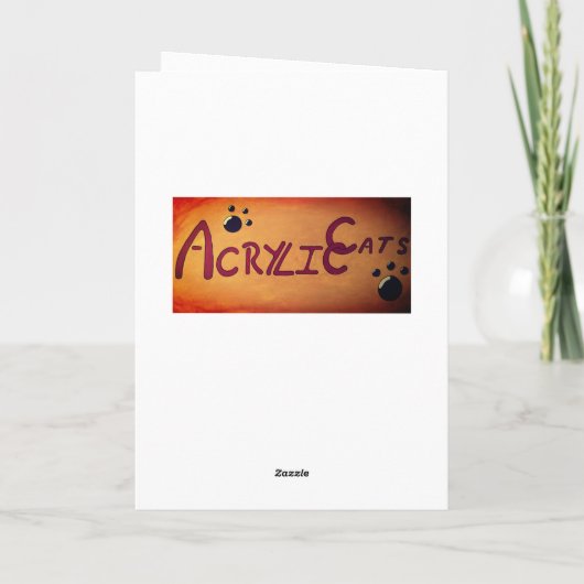 Prettig kerstfeest Katten Kaart (Achterkant)