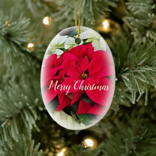 Prettig kerstfeest keramisch ornament (Boom)