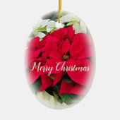 Prettig kerstfeest keramisch ornament (Voorkant)