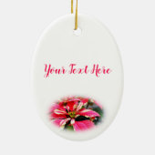 Prettig kerstfeest keramisch ornament (Achterkant)
