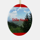 Prettig kerstfeest keramisch ornament (Rechts)