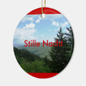 Prettig kerstfeest keramisch ornament (Links)