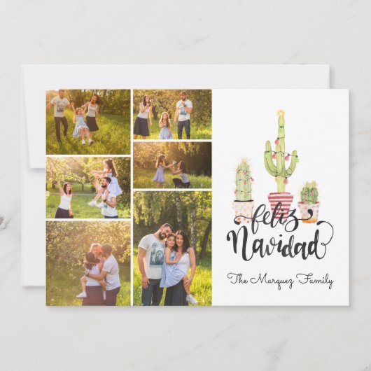 Prettig Kerstfeest | Kerst Foto Collage (Voorkant)