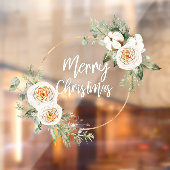 Prettig kerstfeest | Kerst raamfolie Raamsticker (Vel 2)