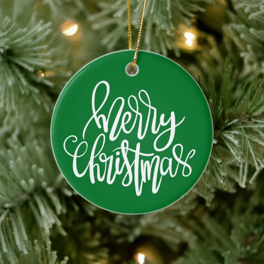 Prettig kerstfeest - Kerstbal Keramisch Ornament (Boom)