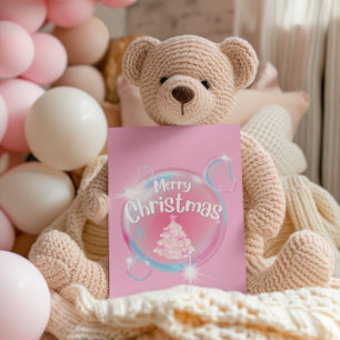 Prettig Kerstfeest, Kerstboom Briefkaart