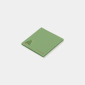Prettig kerstfeest, Kerstboom -Gepersonaliseerd Post-it® Notes (Schuin)