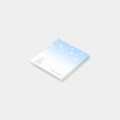 Prettig kerstfeest, Kerstboom -Gepersonaliseerd Post-it® Notes (Schuin)