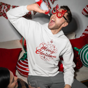 Prettig Kerstfeest, Kerstboom Hoodie