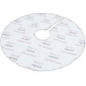 Prettig kerstfeest! kerstboom rok (Gekanteld)