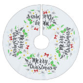 Prettig Kerstfeest Kerstboom Rok (Voorkant)