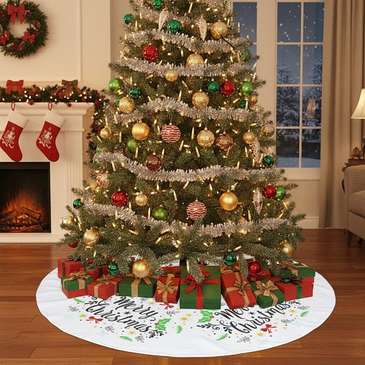 Prettig Kerstfeest Kerstboom Rok