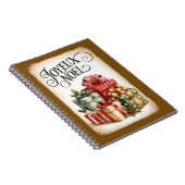 Prettig kerstfeest Kerstcadeau Notitieboek (Rechterzijde)
