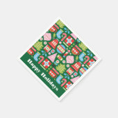 Prettig Kerstfeest Kerstcadeaus Servet (Hoek)